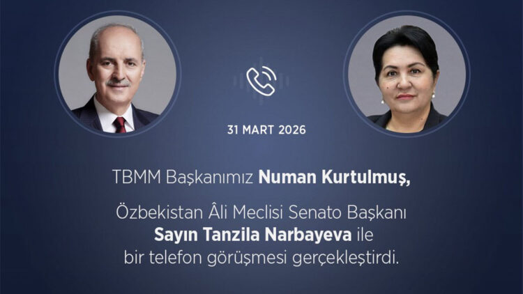 TBMM Başkanı Kurtulmuş, Özbek mevkidaşı Narbayeva ile görüştü
