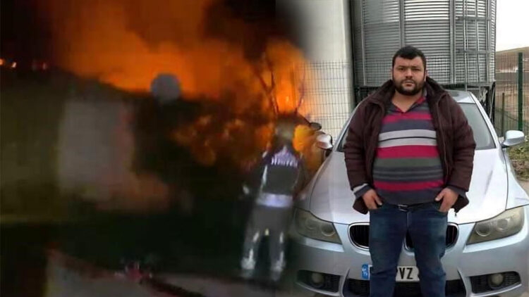 Yangında ailesini kurtarmaya çalışırken öldü