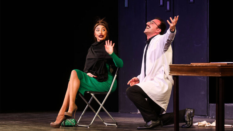 "Kadınlık Bizde Kalsın" oyunu ayakta alkışlandı