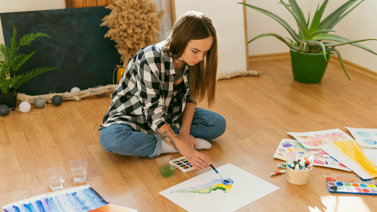 Sadece birkaç malzemeyle evde yapabileceğiniz yaratıcı aktiviteler