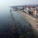 Tekirdağ'da deniz 7 metre çekildi; 'Kral Yolu' ortaya çıktı