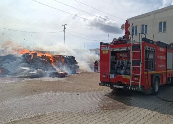Adıyaman'da tütün üretim tesislerinde yangın