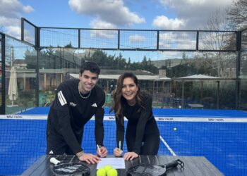 Türkiye’de padel branşındaki ilk sporcu sponsorluk anlaşması imzalandı