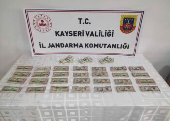 Kayseri’de sahte 192 bin 250 dolar ele geçirildi