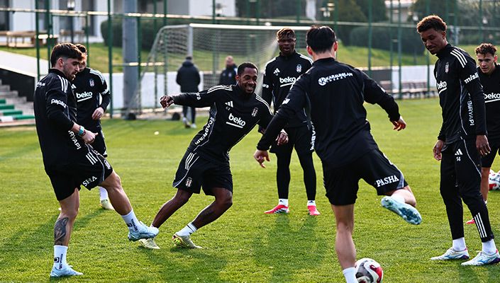 Beşiktaş, Galatasaray maçı hazırlıklarını tamamlandı