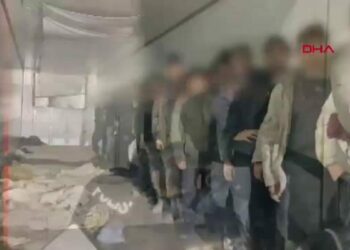 İran sınırından Türkiye'ye giren kaçak göçmenler, TIR'da yakalandı
