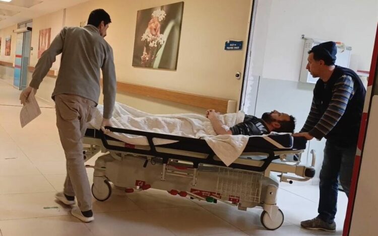 Tabancasını temizlerken sol bacağından yaralandı