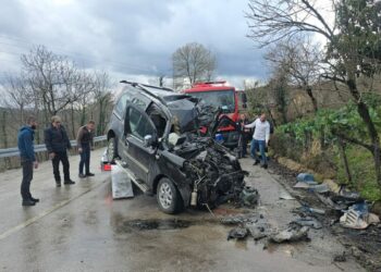 Ordu'da hafif ticari araç ile kamyon çarpıştı: 2 ölü, 2 ağır yaralı