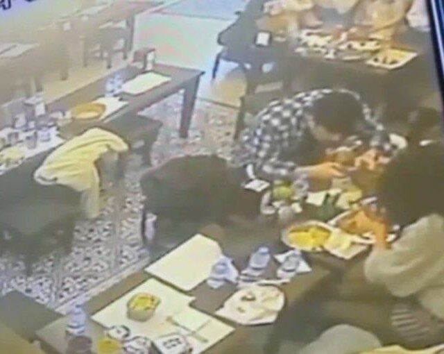 Taksim’de yemek yerken dudağını böcek ısırdı; şikayetçi oldu