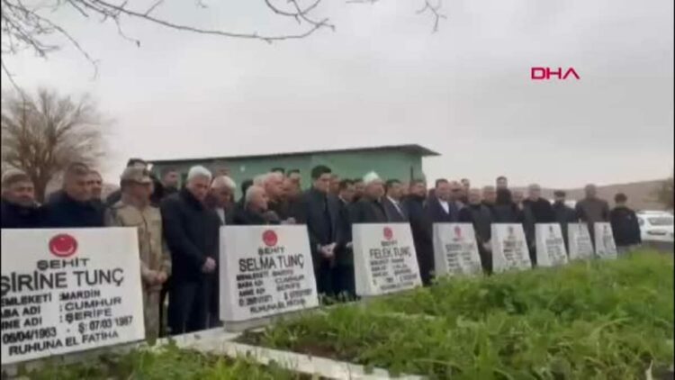 Nusaybin’de PKK’nın 39 yıl önce katlettiği 6’sı çocuk 8 kişi anıldı