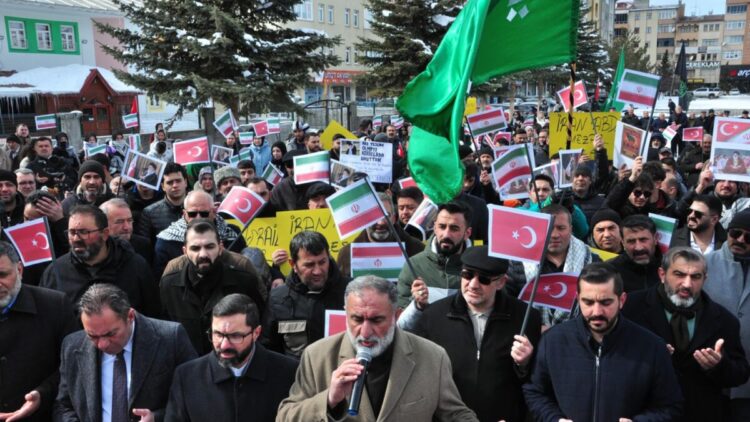 ABD ve İsrail, Kars’ta protesto edildi