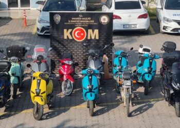 Sakarya merkezli 19 ilde motosiklet operasyonu