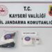 Kayseri'de 1 kilo uyuşturucu ile yakalanan şüpheli gözaltına alındı