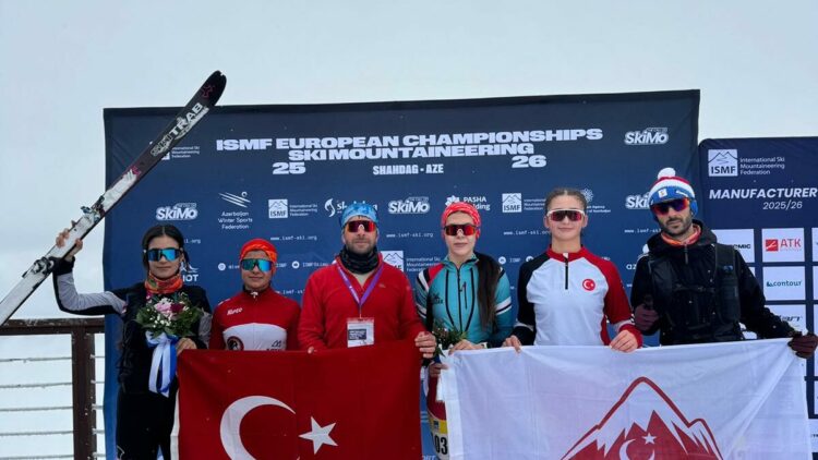 Türkiye, ISMF Dağ Kayağı Avrupa Şampiyonası’nda 3 madalya kazandı