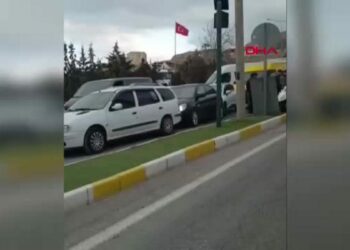 Mardin’de 5 aracın karıştığı kazada 1 yaralı