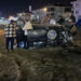 Kütahya’da takla atan otomobilin sürücüsü yaralandı