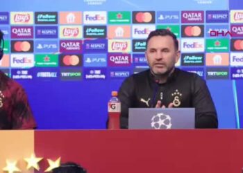 Okan Buruk: Tek hedefimiz ilk maçta kazanarak ikinci maç için önemli bir avantaj elde etmek