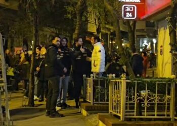 Oyuncu Ufuk Bayraktar ile 8 Mart yürüyüşündeki kadınlar arasında gerginlik