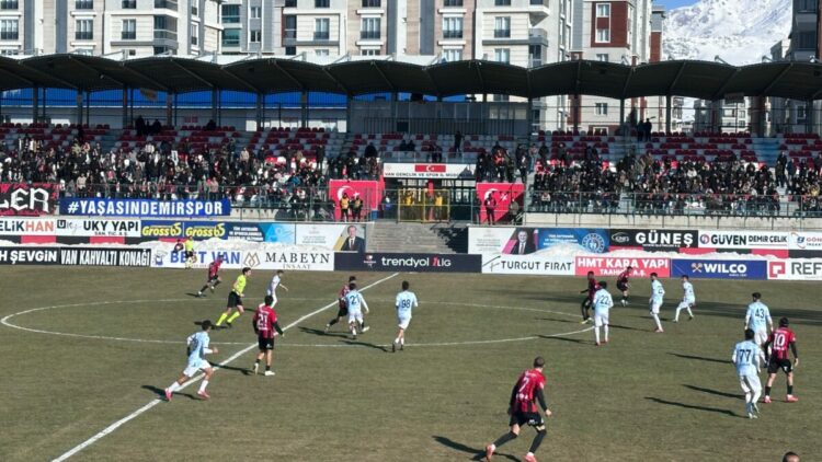 Van Spor, evinde Adana Demirspor’u 1-0 mağlup etti