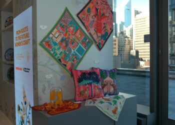 Girişimci kadınların ürünleri New York'ta sergilendi