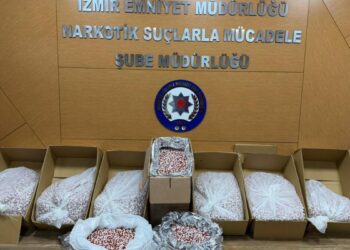 İzmir'de 356 bin sentetik ecza hap ele geçirildi; 3 tutuklama