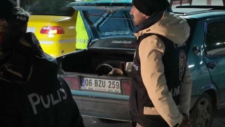 Polatlı'da trafik denetimi