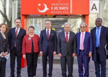 Birleşmiş Milletler Genel Sekreteri Guterres, Ankara İl Göç İdaresi Müdürlüğünü ziyaret etti