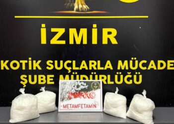 Kargo firmasına operasyon; 9 kilo metamfetamin ele geçirildi
