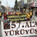 Tekirdağ'dan Çanakkale'ye '57'nci Alay Vefa Yürüyüşü' başladı