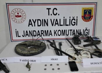 Aydın'da tarihi eser operasyonu: 1 gözaltı