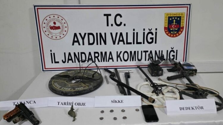 Aydın'da tarihi eser operasyonu: 1 gözaltı