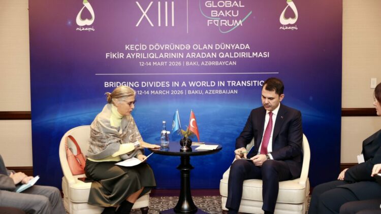 Bakan Kurum, BM Habitat İcra Direktörü Rossbach ile görüştü