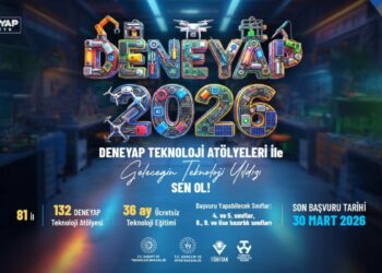 DENEYAP teknoloji atölyeleri, 'Geleceğin Teknoloji Yıldızları'nı arıyor