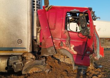 İsrail füzesinin isabet etmesi sonucu Fırat'ın öldüğü TIR’ın görüntüleri ortaya çıktı