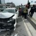 Avcılar'da kazada otomobil sürücüsü yaralandı