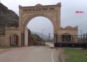 Mardin'de ‘bereketin müjdeleyicisi’ GAP Şelalesi ikinci kez akmaya başladı