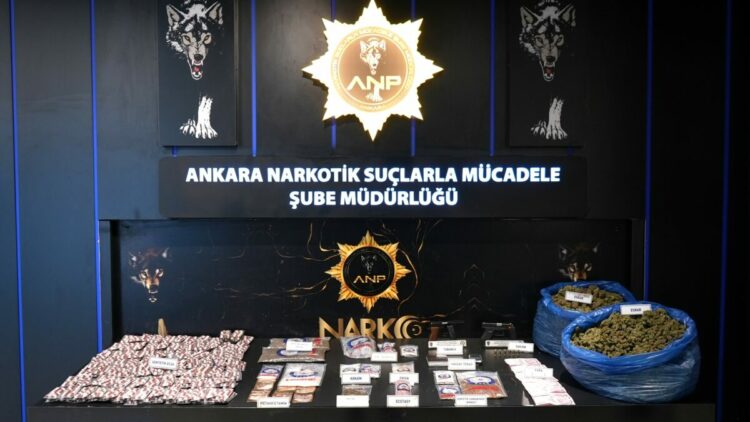 Ankara'da uyuşturucu operasyonu; 29 tutuklama