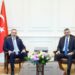 Bakan Fidan, İçişleri Bakanı Çiftçi'yi ziyaret etti