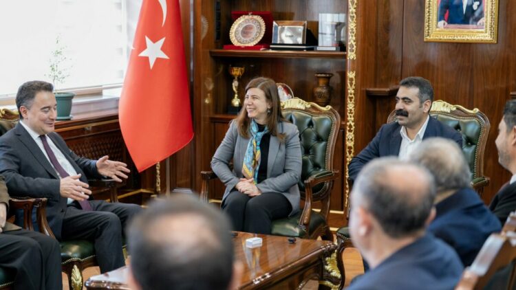 DEVA Partisi Genel Başkanı Babacan Diyarbakır’da