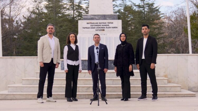 Aksaray’daki öğretmenlerden 'Geçilmedi Çanakkale' klibi