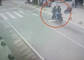 Beykoz’da yaya geçidinde motosikletin çarptığı kişi yaralandı