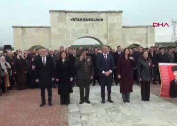 Trakya'da Çanakkale şehitleri anıldı