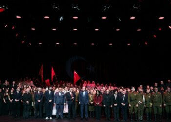 Cumhurbaşkanlığı Külliyesi'nde 'Şüheda 1915' tiyatro oyunu sahnelendi