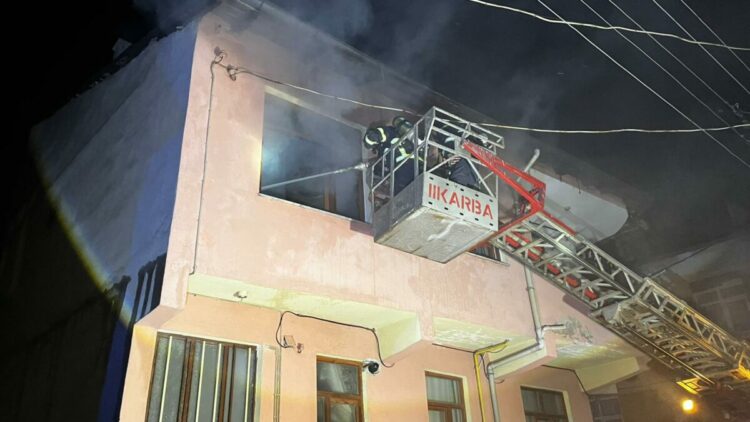 Kastamonu’da bir evde patlamanın ardından yangın çıktı: 1 yaralı