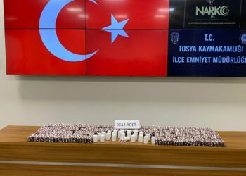 Kastamonu'da 9 bin 642 sentetik hap ele geçirildi; 1 gözaltı