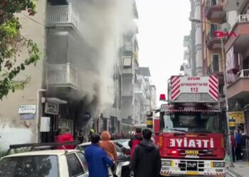 Şarjdaki batarya patladı; çıkan yangın söndürüldü
