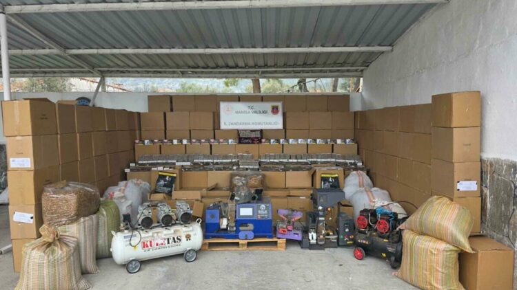 Manisa'da kaçak tütün operasyonu; 1 tutuklama