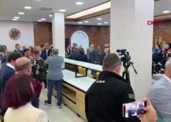 Eskişehir’de bayramlaşma töreni