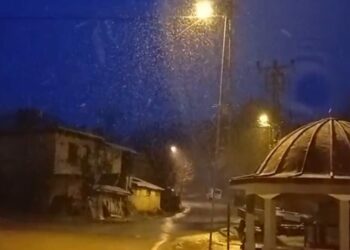 Kütahya’nın yüksek kesimleri beyaza büründü