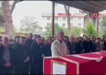 Kore gazisi, askeri törenle toprağa verildi